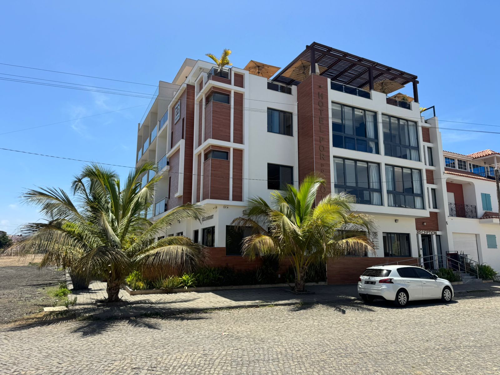 Vista mar em Tarrafal de Santiago